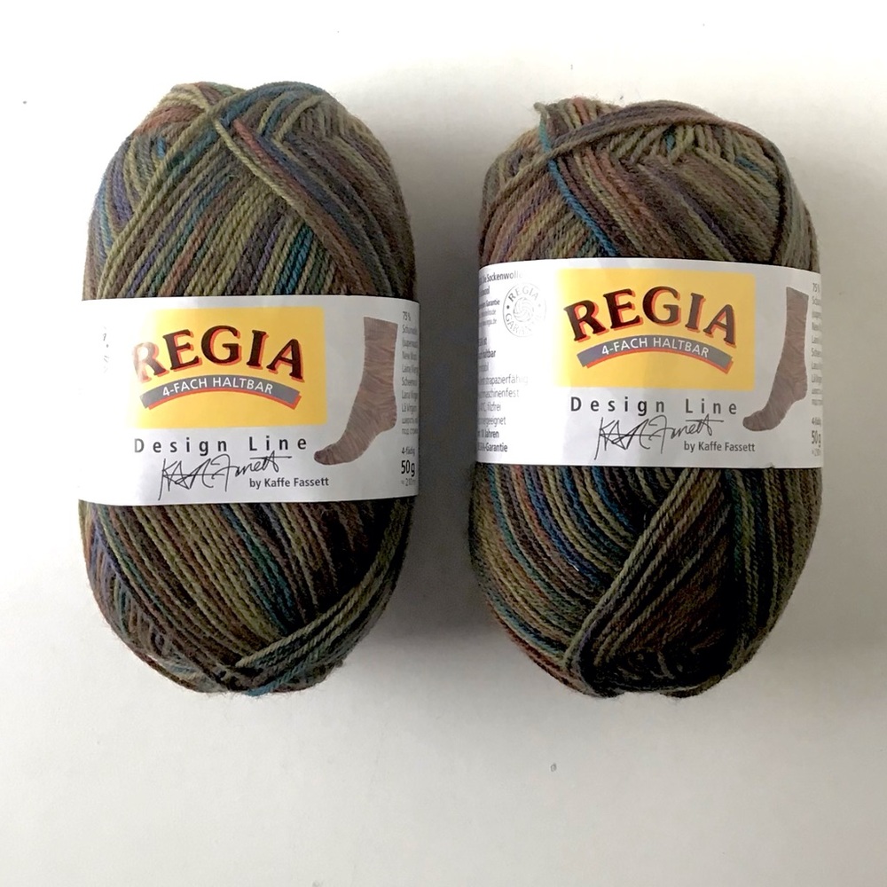 Regia “Kafffe Fassett” 2 yarn skeins